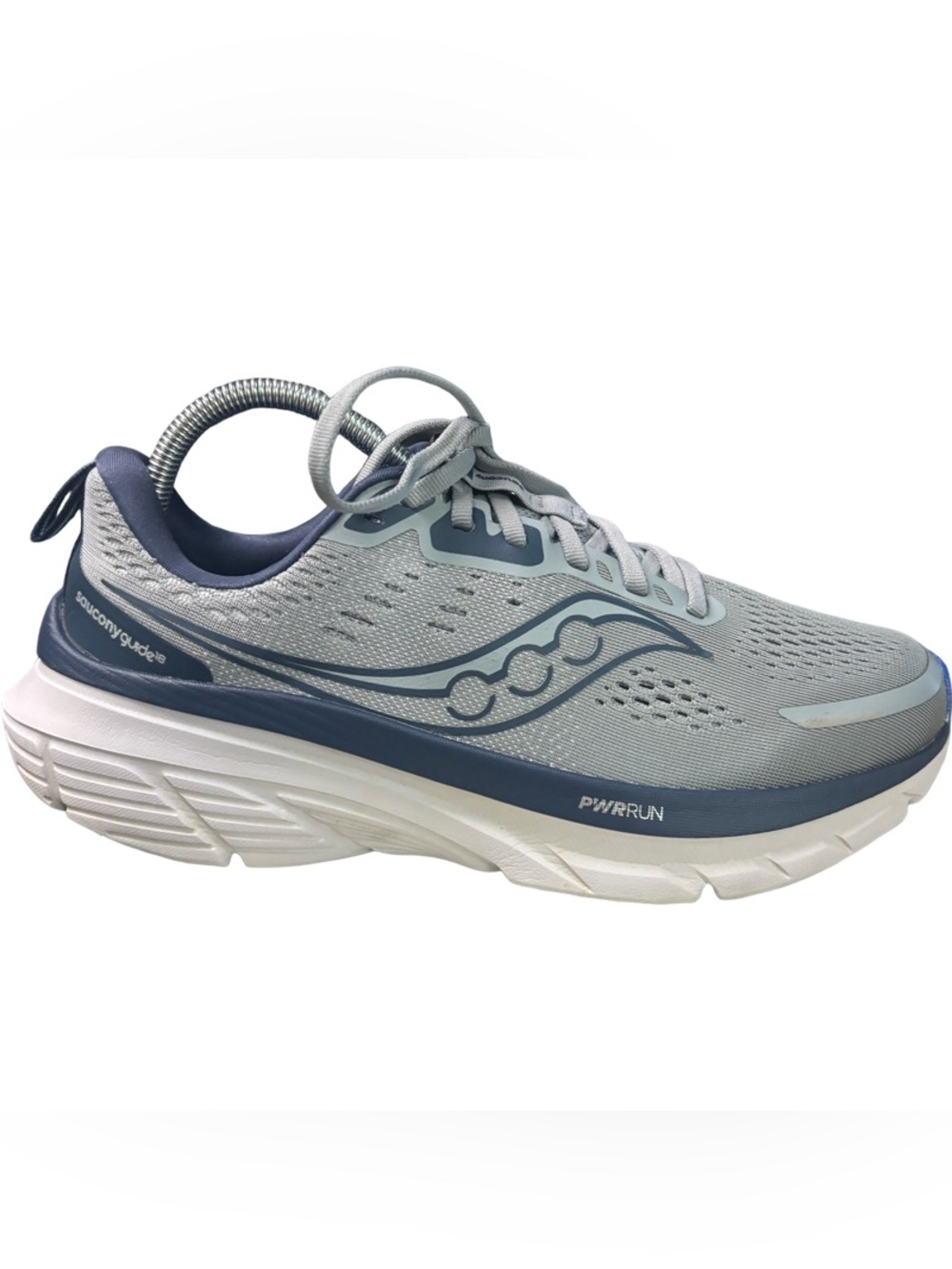 Men's Saucony Guide 18, Flint/Navy,  8.5 W